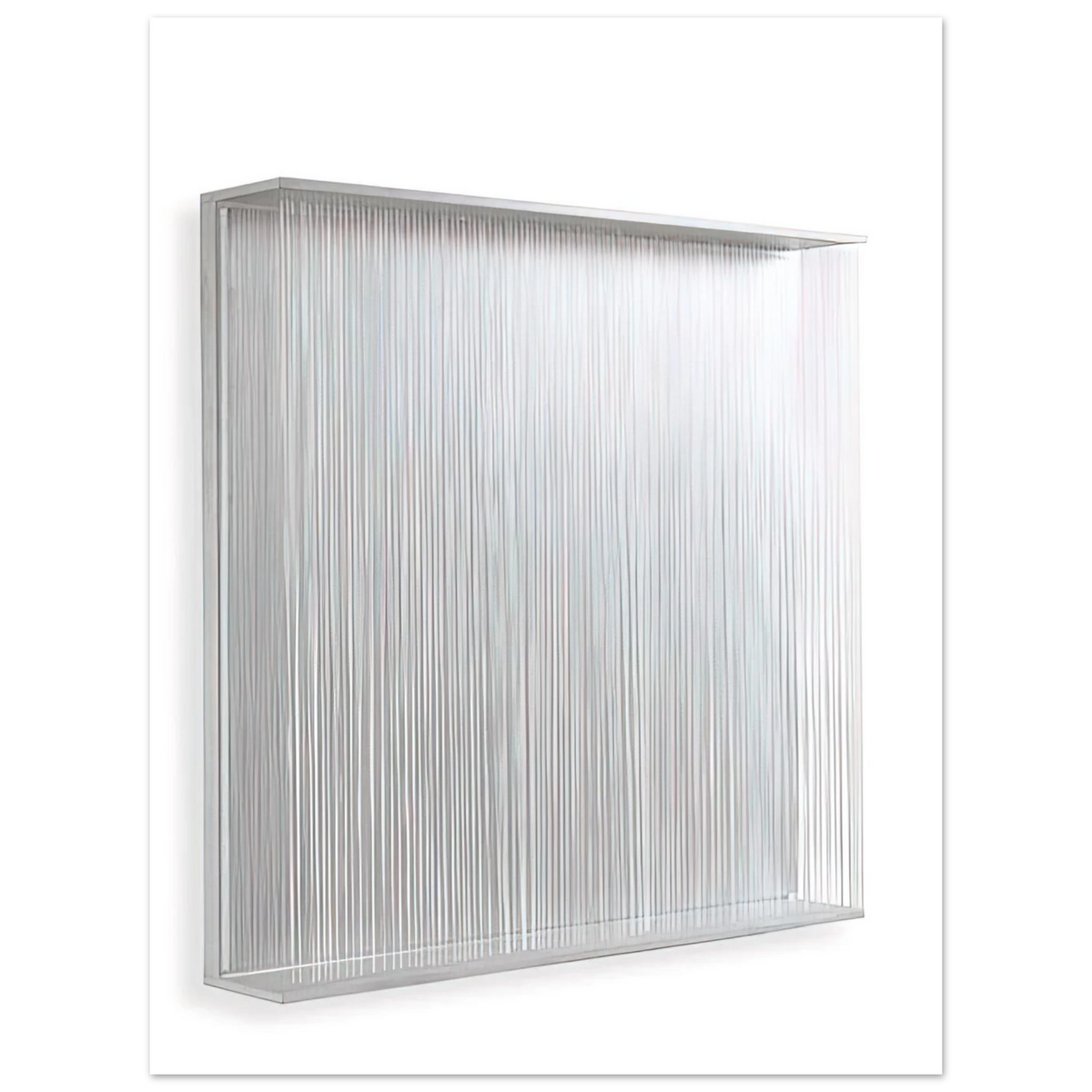 Vibration Blanche by Jesus Rafael Soto (1995) – art poster, view 2