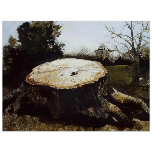 The Big Oak by Andrew Wyeth – art poster