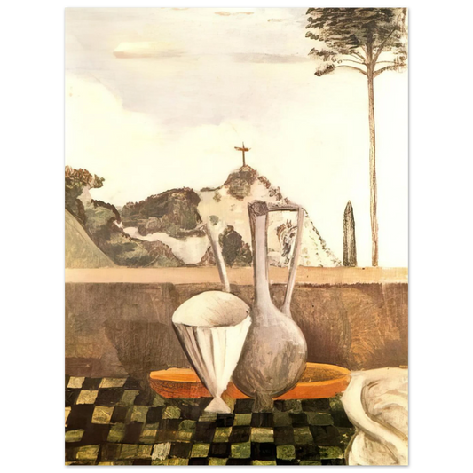 The Still Life In Front Of Cross On Top Of The Mountain by Andre Derain (1912) – art poster, view 2