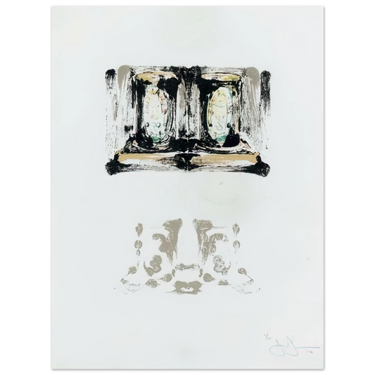 Ale Cans Ulae 152 by Jasper Johns – art poster