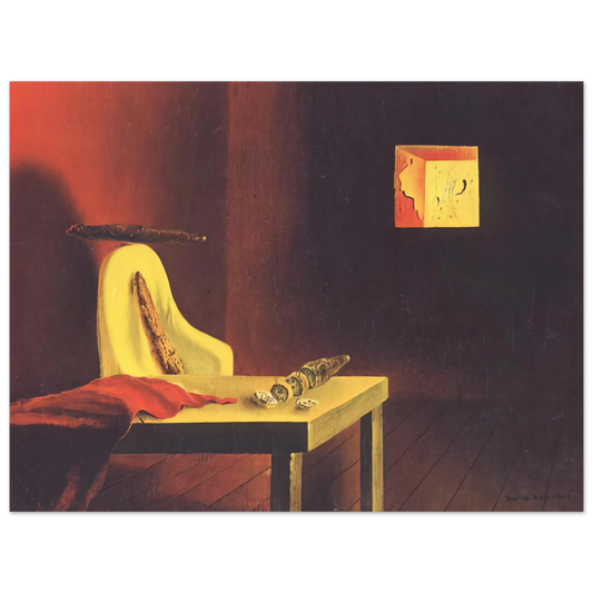 The Invisible Man by Salvador Dali – art poster