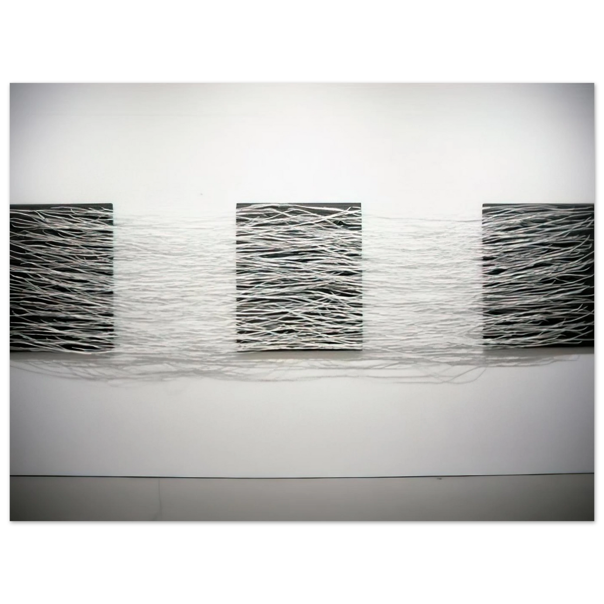 Metronomic Irregularity II by Eva Hesse (1966) – art poster