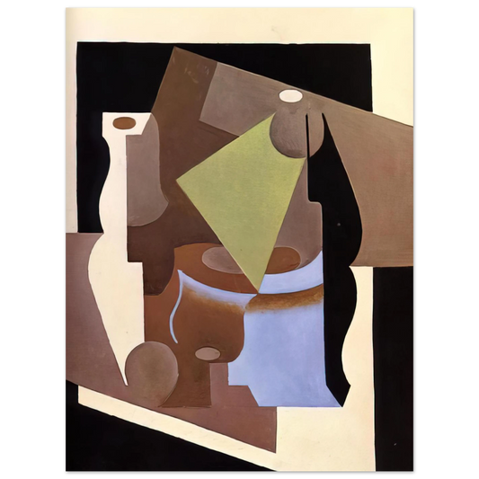 Still Life With Lamp by Juan Gris (1919) – art poster