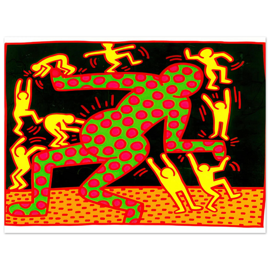 Untitled 2 by Keith Haring (1983) – art poster