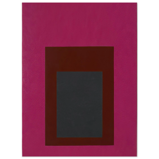 Homage To The Square Guarded by Josef Albers (1952) – art poster