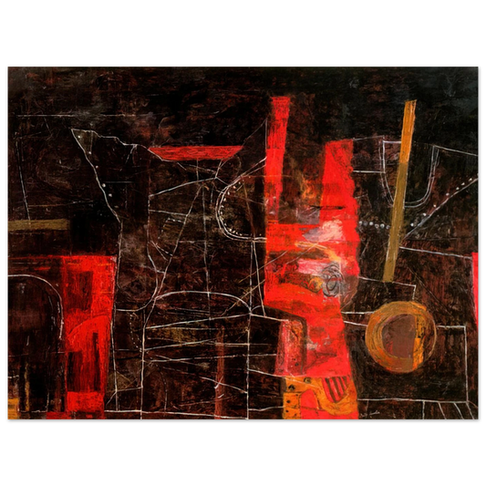 The Tormentors by Philip Guston (1948) – art poster