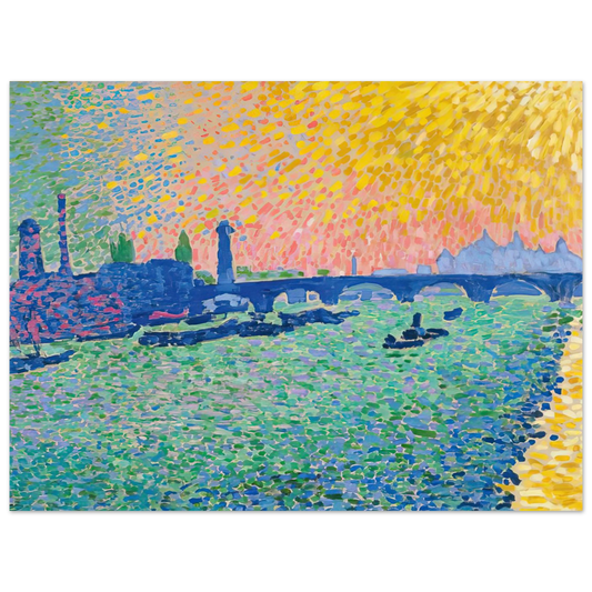 Waterloo Bridge by Andre Derain (1906) – art poster