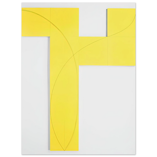 Column Structure IX by Robert Mangold (2006) – art poster, view 2
