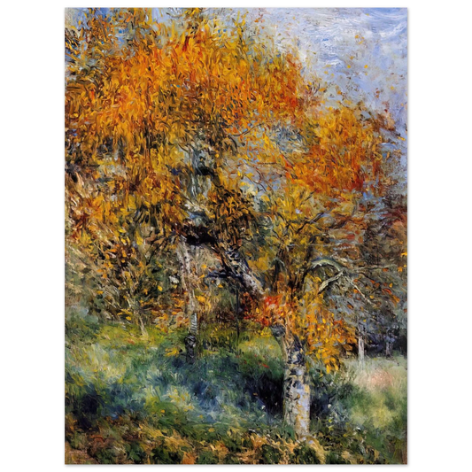 The Pear Tree by Pierre-Auguste Renoir – art poster