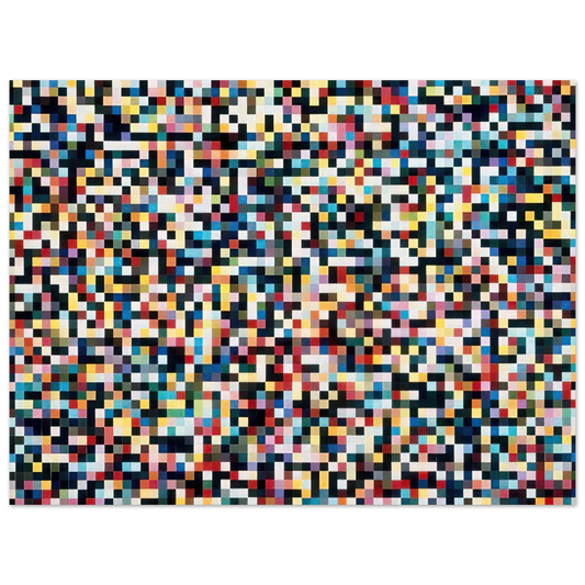 4096 Colours by Gerhard Richter (1974) – art poster