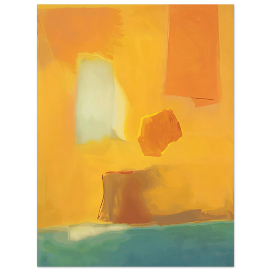 Untitled by Esteban Vicente (1985) – art poster