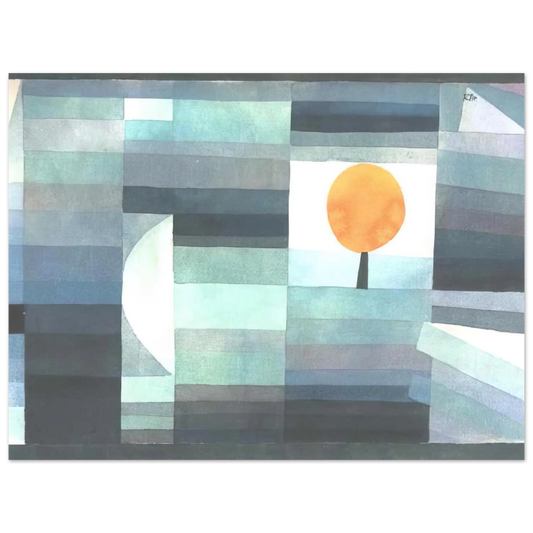 The Messenger Of Autumn by Paul Klee (1922) – art poster