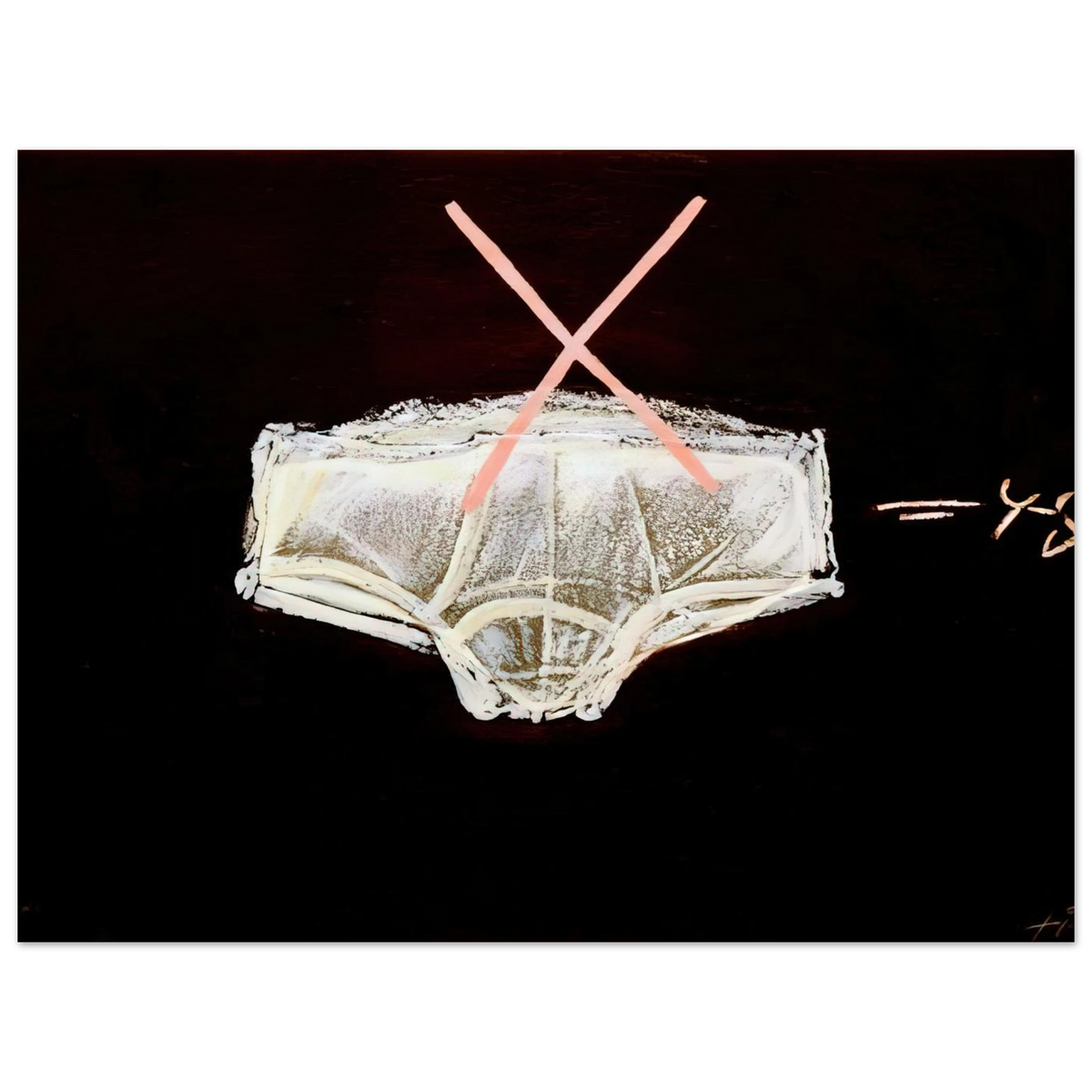 Roba Interior by Antoni Tapies (1972) – art poster