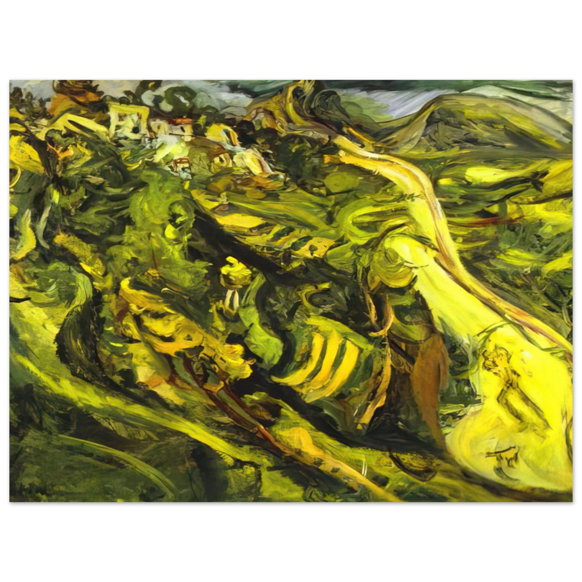 Road At Cagnes by Chaim Soutine – art poster