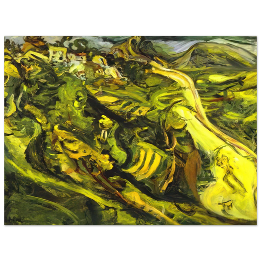 Road At Cagnes by Chaim Soutine – art poster
