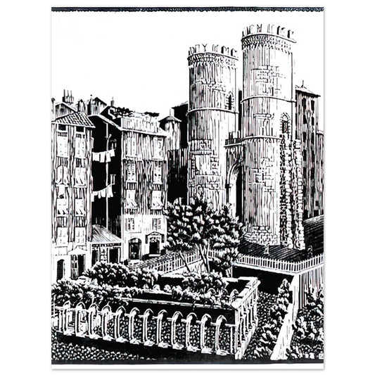 Untitled Print No. 33 by M.C. Escher – art poster, view 2