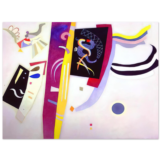 Orange Violet by Wassily Kandinsky (1935) – art poster