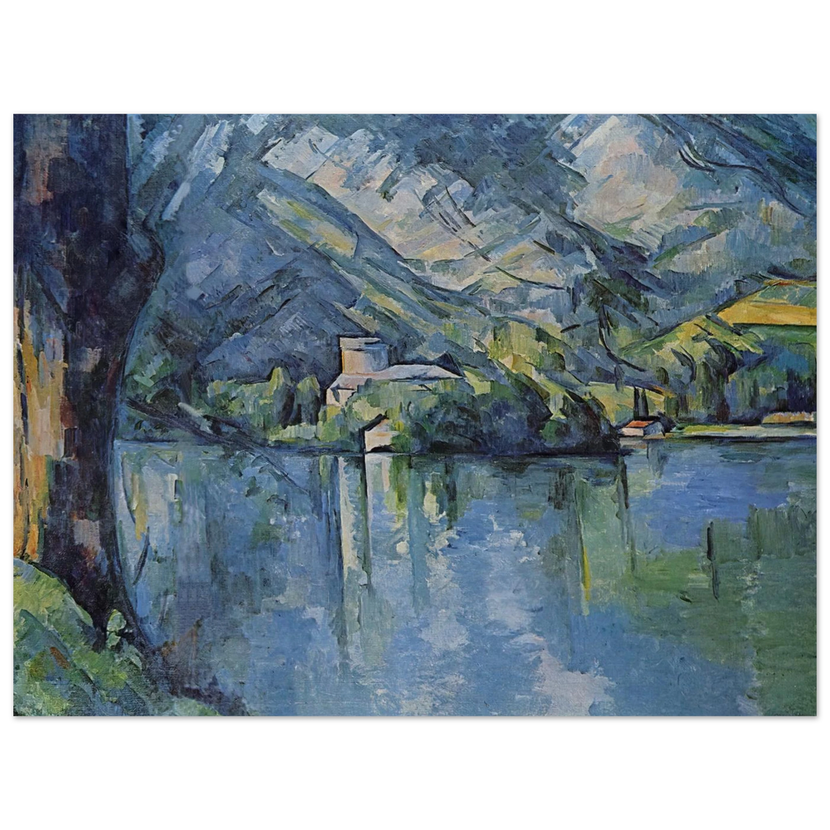 The Lac D'annecy by Paul Cézanne – art poster, view 2