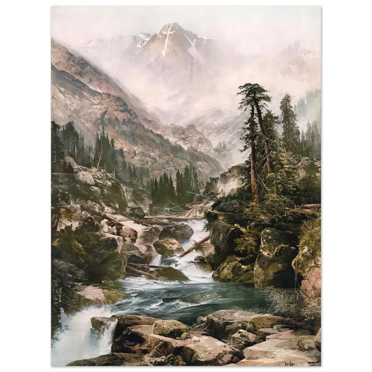 Mount Of The Holy Cross by Thomas Moran – art poster