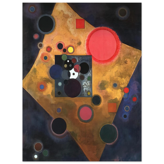Accent On Rose by Wassily Kandinsky (1926) – art poster, view 2