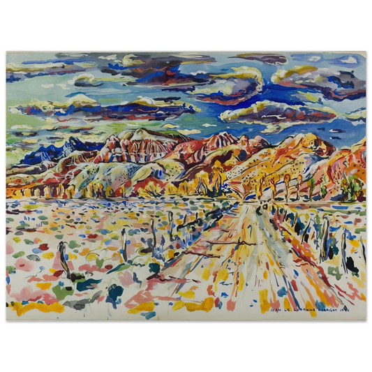 Ranch Wyoming by Ivan Albright (1946) – art poster