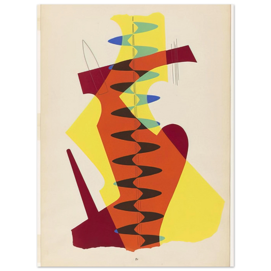 The Meeting From The Portfolio Revolving Doors by Man Ray (1926) – art poster