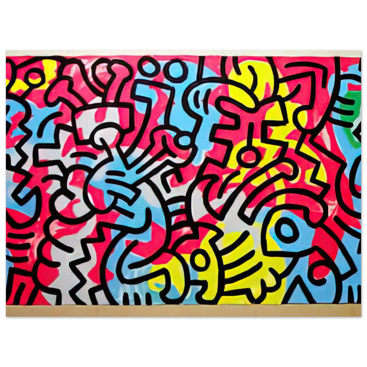 Untitled by Keith Haring (1987) – art poster, view 2