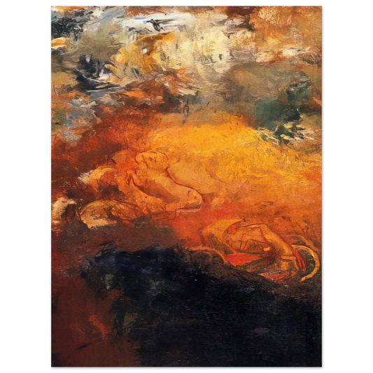 Apollo's Chariot by Odilon Redon – art poster, view 2