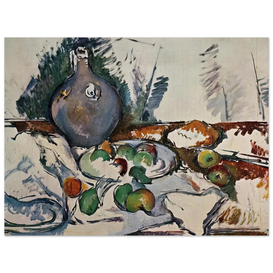 Still Life With Water Jug by Paul Cézanne – art poster, view 2