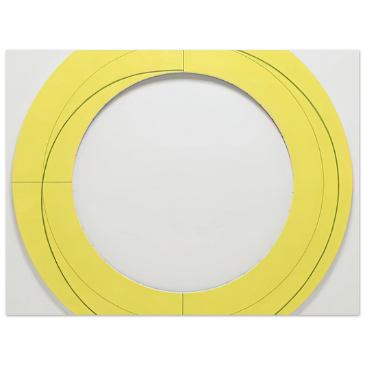Ring Image M by Robert Mangold (2010) – art poster