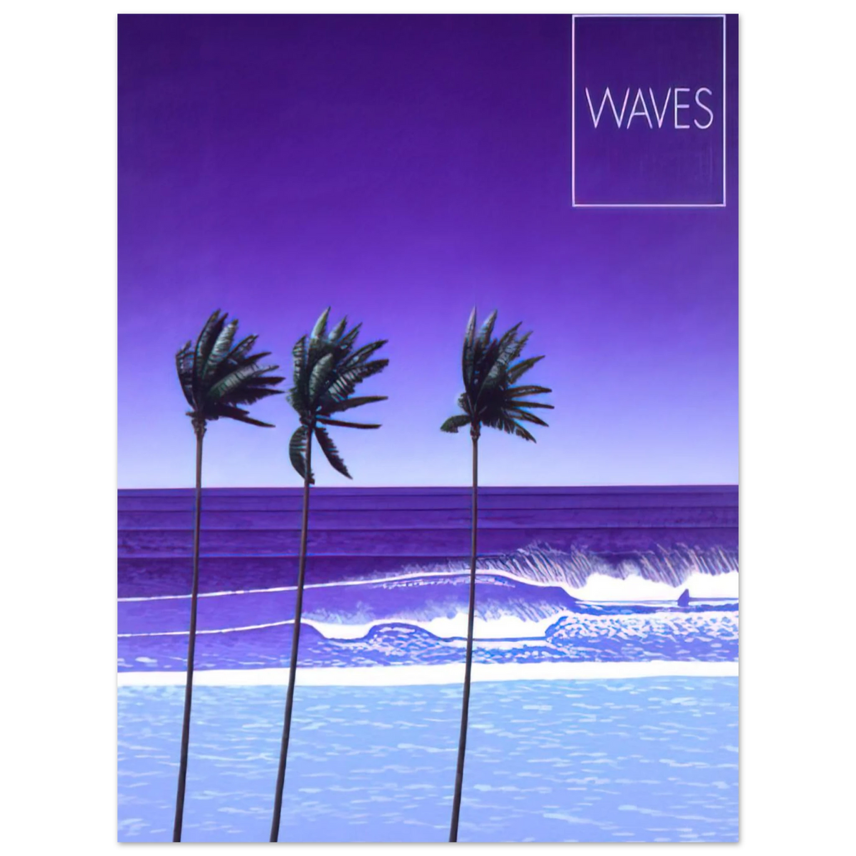 Waves No. 4 by Hiroshi Nagai – art poster, view 2