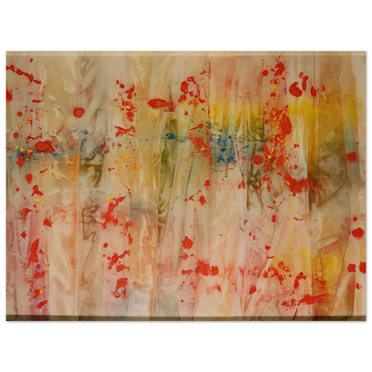 Red April by Sam Gilliam – art poster