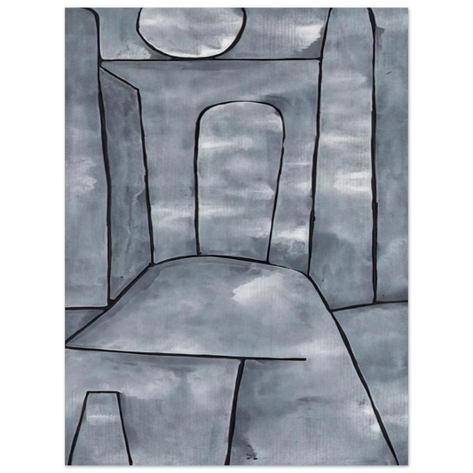 A Gate by Paul Klee (1938) – art poster, view 2