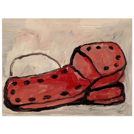 Shoes by Philip Guston (1968) – art poster