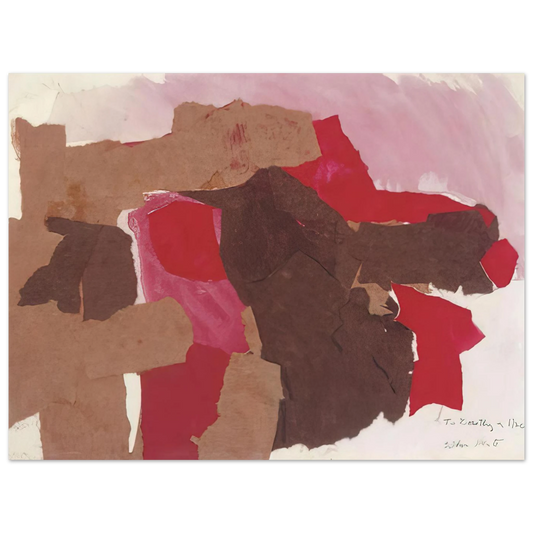 Comstock by Esteban Vicente (1962) – art poster