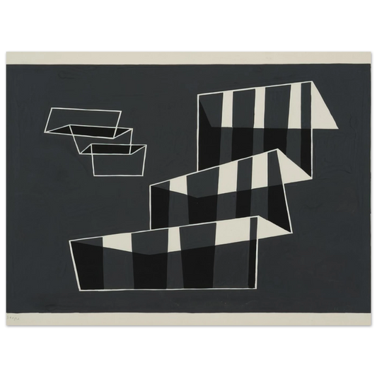 Steps by Josef Albers (1932) – art poster
