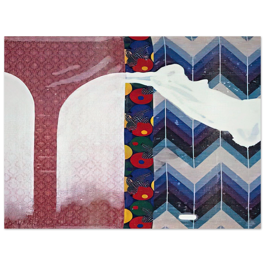 Untitled Lens Painting by Sigmar Polke (2007) – art poster