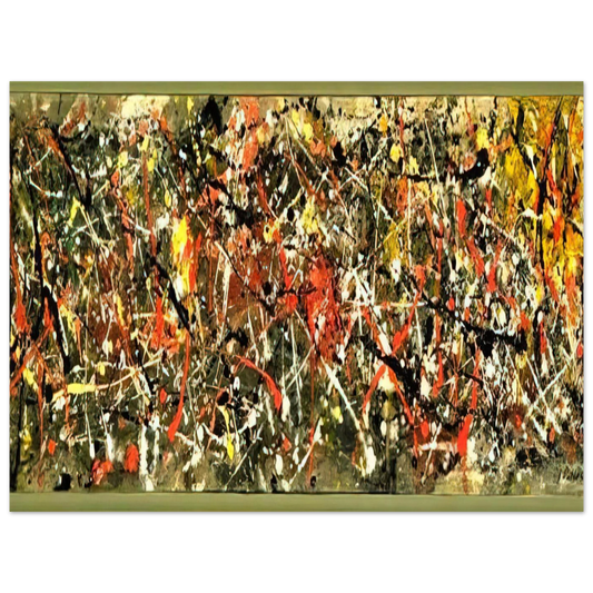 Number 25 by Jackson Pollock – art poster