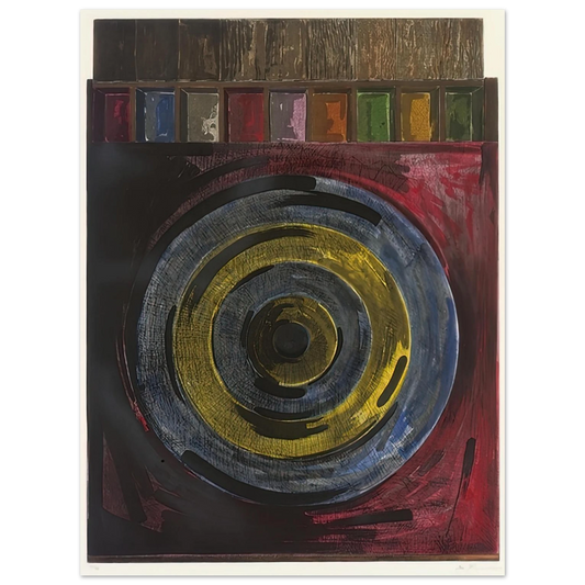 Target With Plaster Casts by Jasper Johns – art poster