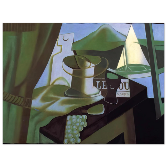 The Bay by Juan Gris (1921) – art poster