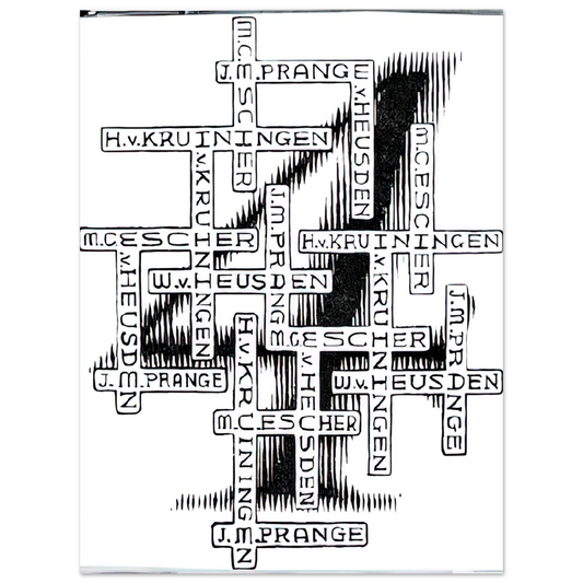 Untitled Print No. 29 by M.C. Escher – art poster