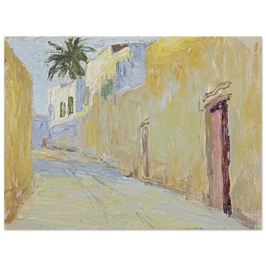 Alley In Tunis by Gabriele Munter – art poster
