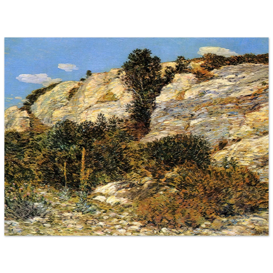 Lyman's Ledge, Appledore by Childe Hassam – art poster