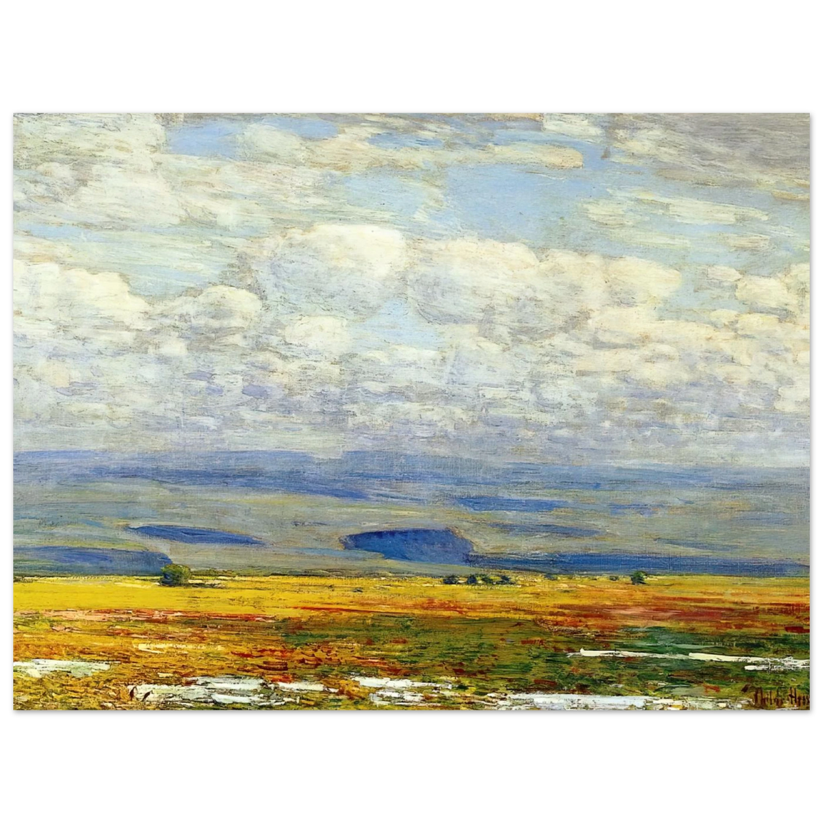 Oregon Landscape by Childe Hassam – art poster, view 2