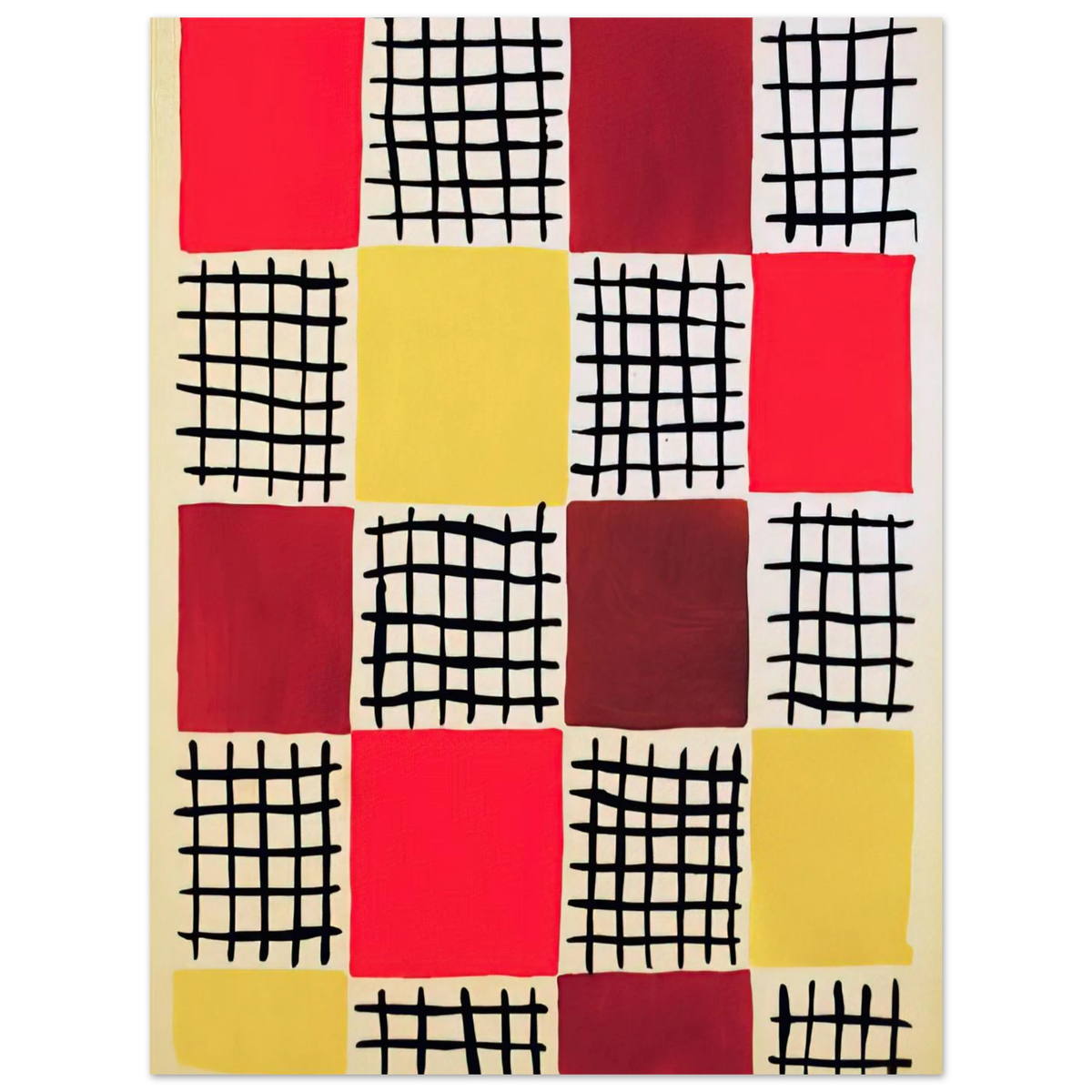 Composition 7 by Sonia Delaunay – art poster