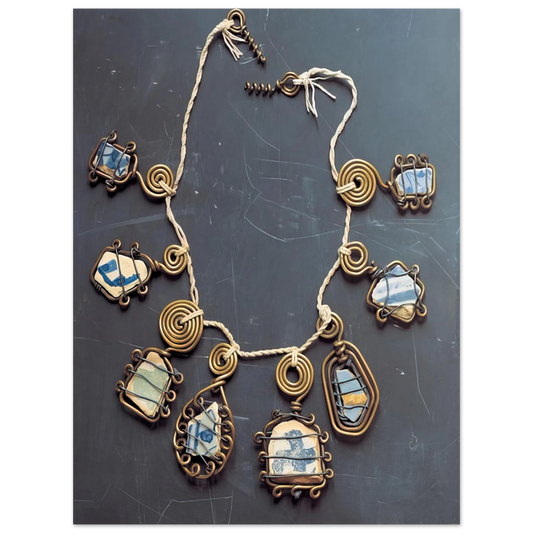 Necklace 0 by Alexander Calder (1930) – art poster, view 2