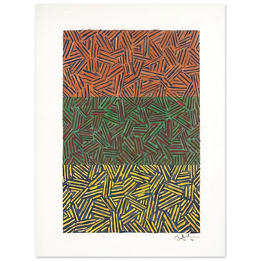 Untitled by Jasper Johns (1978) – art poster, view 2