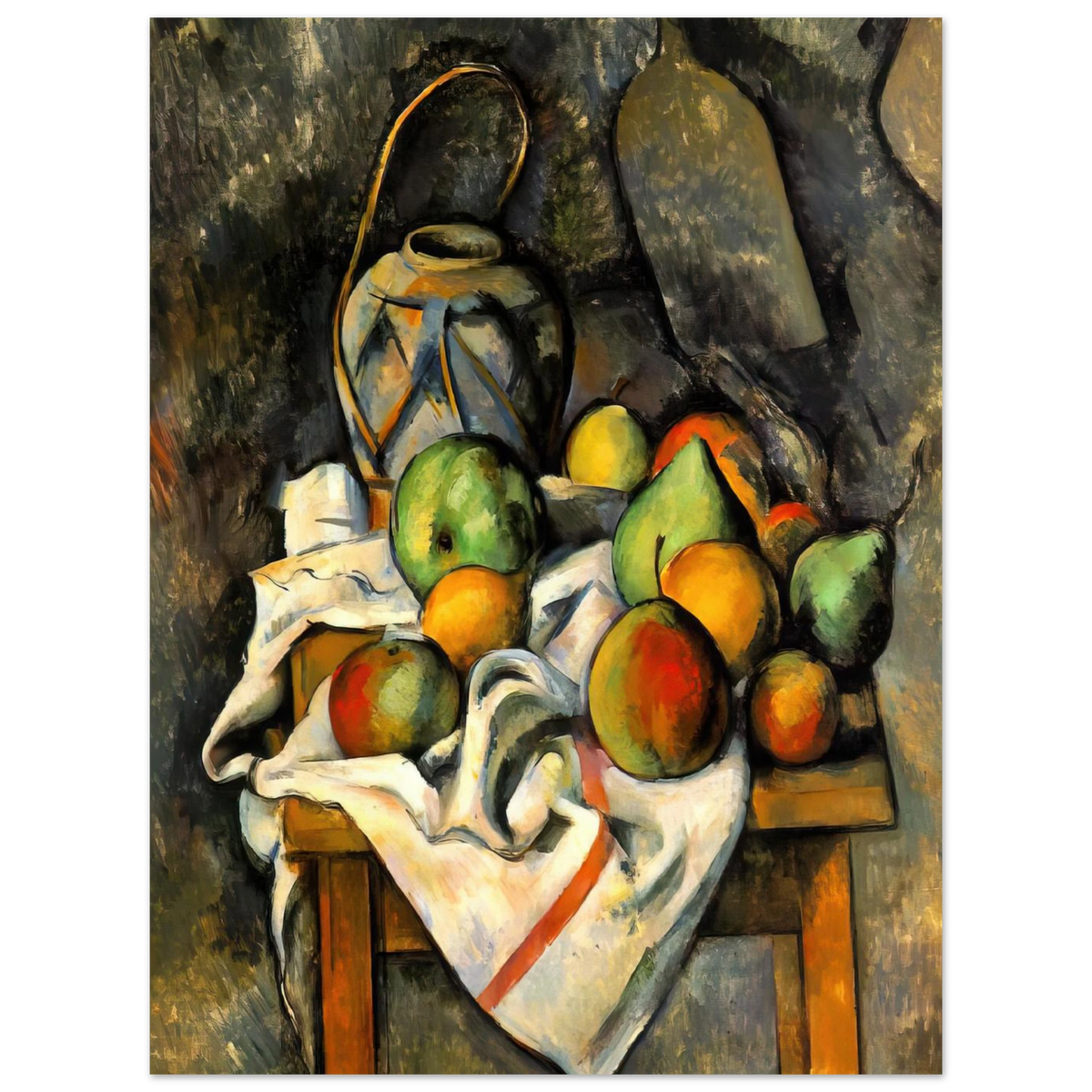 Ginger Jar by Paul Cézanne – art poster, view 2
