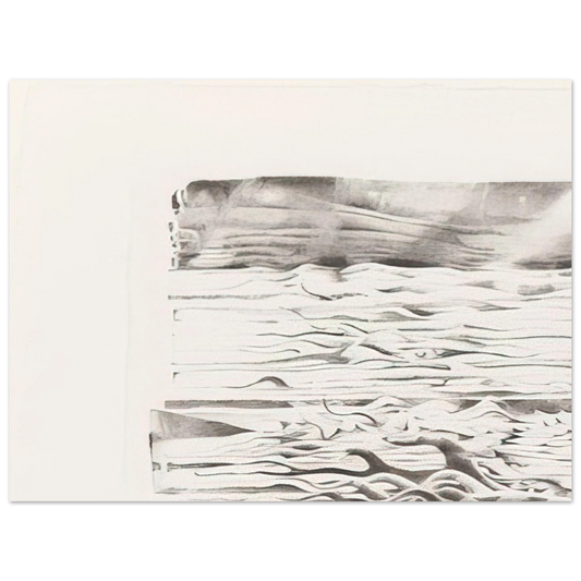 Sixteenth Stone by Lee Bontecou (1980) – art poster