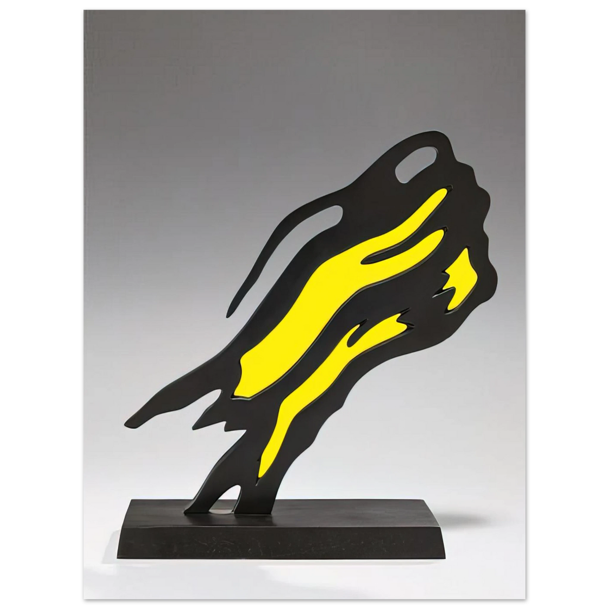 Weisman Award Yellow Brushstroke by Roy Lichtenstein (1991) – art poster, view 2